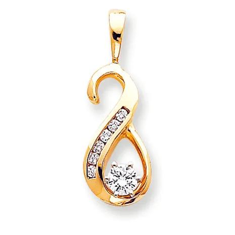0.2 Carat 14K Gold VS Diamond slide