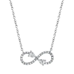 0.22 Ct Diamond Infinity Necklace SC55019575