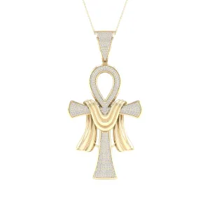 10K 0.80CT Diamond Pendant