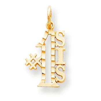 10K Gold #1 Sis Charm
