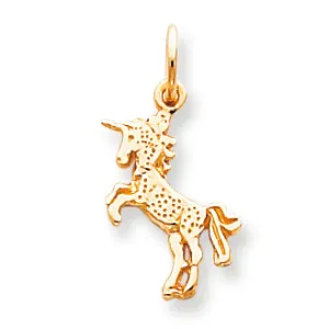 10K Gold BABY UNICORN CHARM