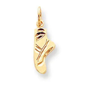 10K Gold BALLERINA SLIPPER CHARM
