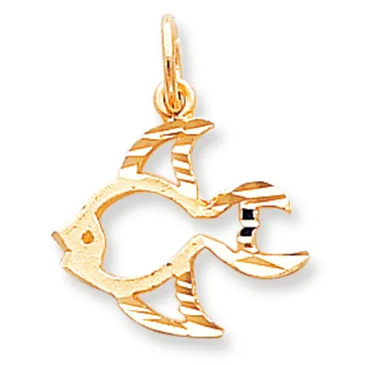 10K Gold FISH CHARM