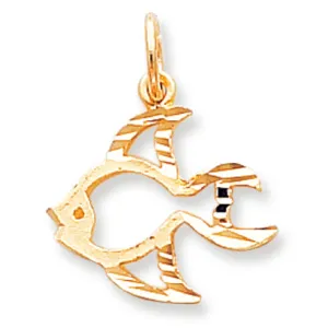 10K Gold FISH CHARM