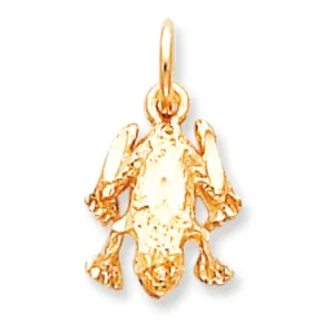 10K Gold FROG CHARM