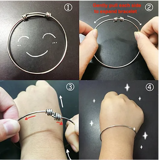 2024 Gymnastics Graduation Bangle Bracelet