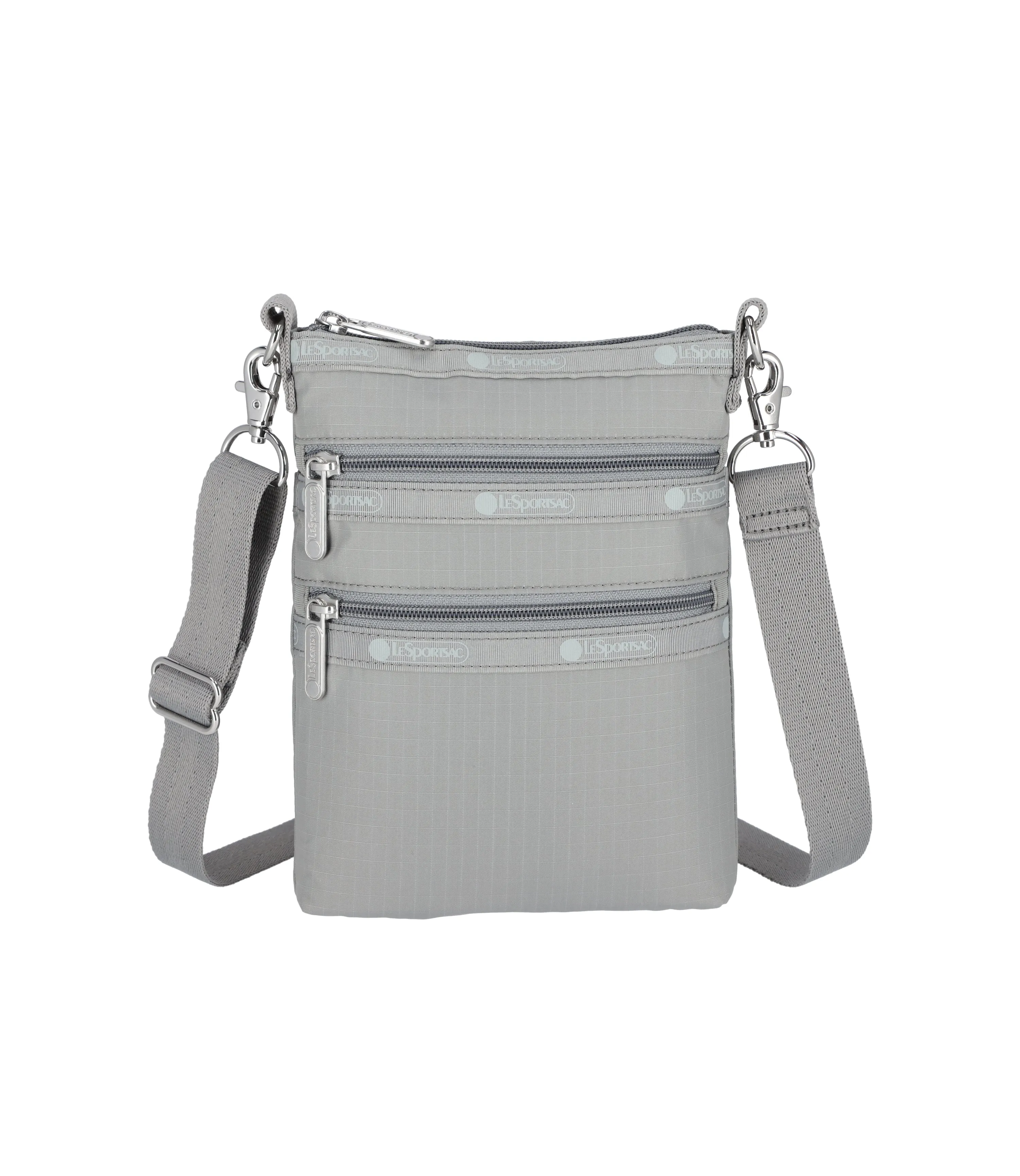 3-Zip Crossbody