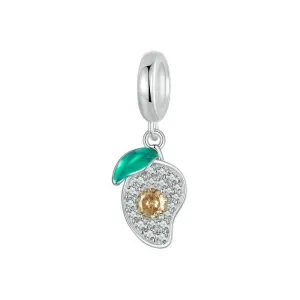 925 Sterling Silver Mango Bracelet Pendant