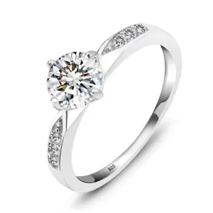 925 Sterling Silver Wedding Promise Classic Bridesmaid