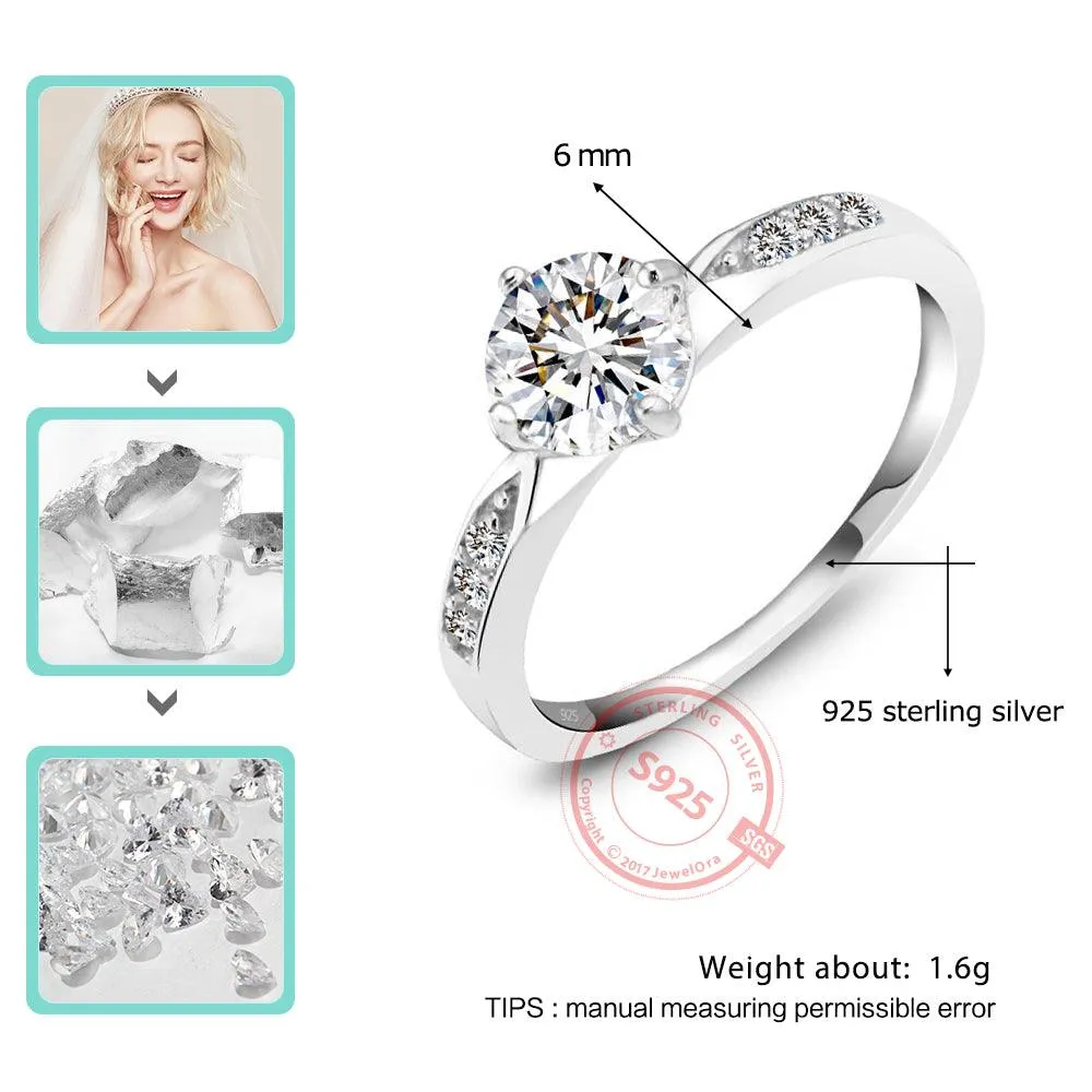 925 Sterling Silver Wedding Promise Classic Bridesmaid