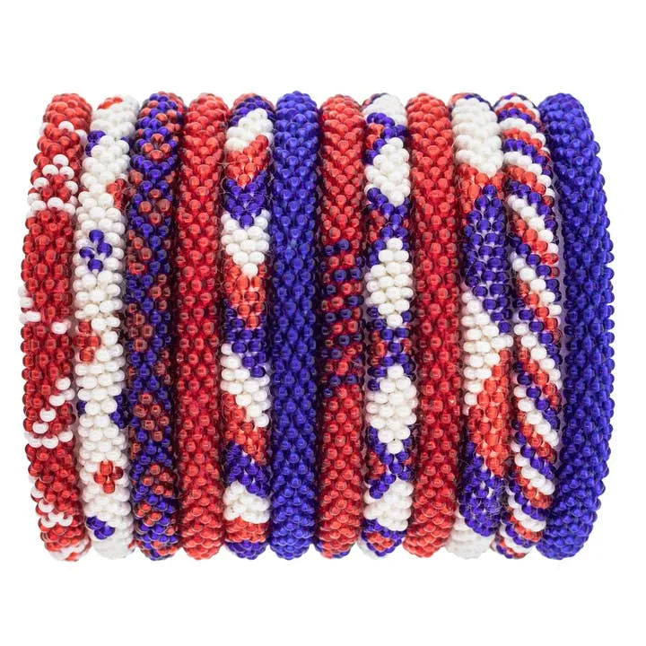 Aid Through Trade Roll-On® Bracelet Red, White, and Blue