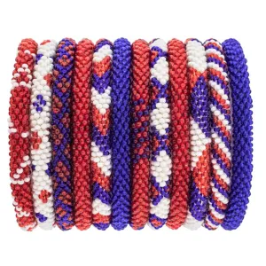 Aid Through Trade Roll-On® Bracelet Red, White, and Blue