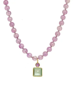Amethyst/Quartz Necklace