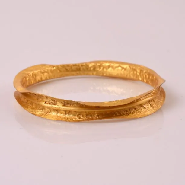 Asiya Gold Plated Bangle Bracelet - MOST SOLD