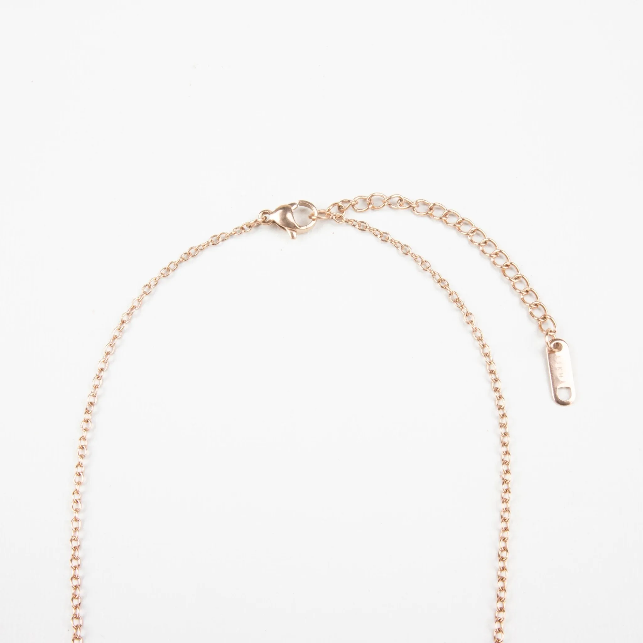 Asymmetrical Necklace with Freshwater Pearl - Statement Necklace | LIKHA