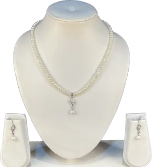 Ayanna - Lovable 4 mm Pearl Set