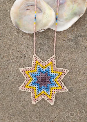 Beaded Morning Star Necklace