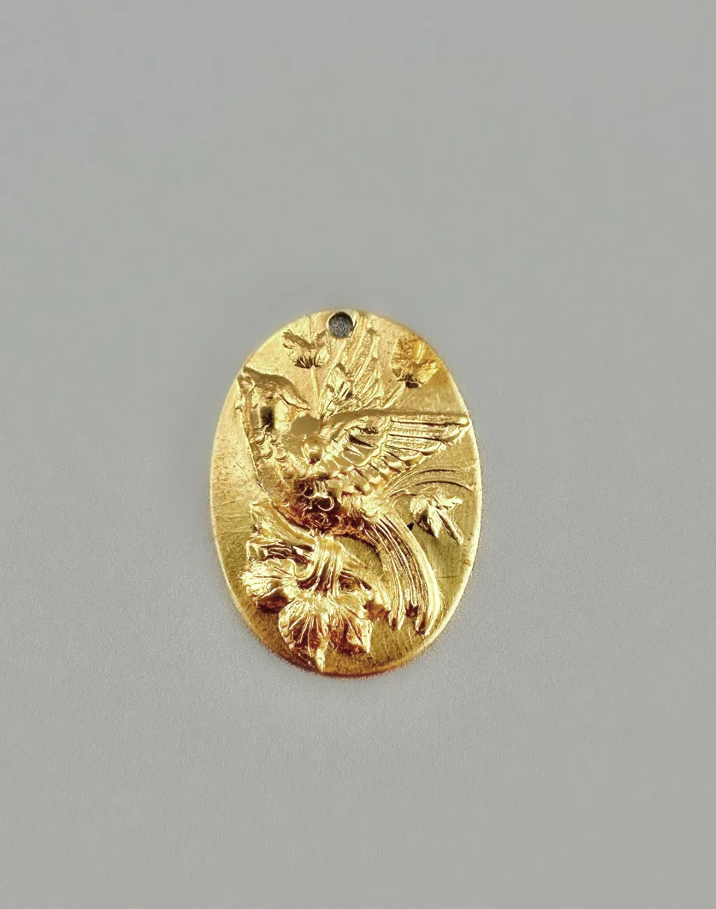 Bird Cameo, 22x16mm, (1pc)