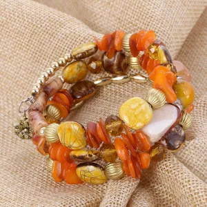 Boho Multilayer Beads Charm Bracelets for Women