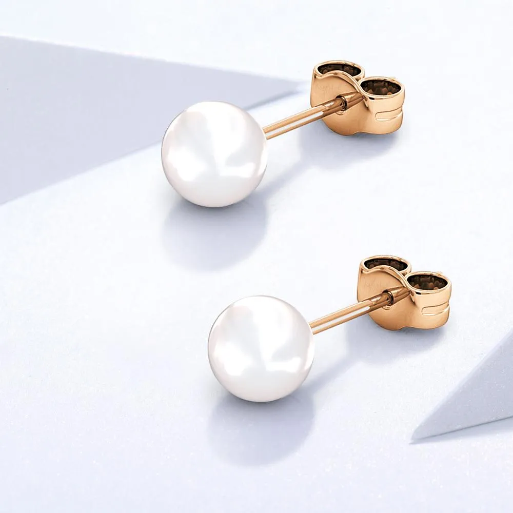 Boxed Star Moon Adjustable Bangle & Purity Pearl Stud Earrings Embellished With SWAROVSKI® Crystals Set