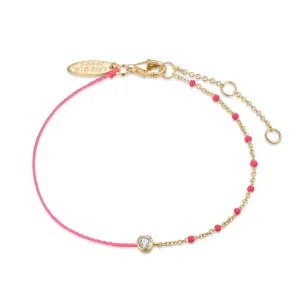 Bracelet Enamel Pink