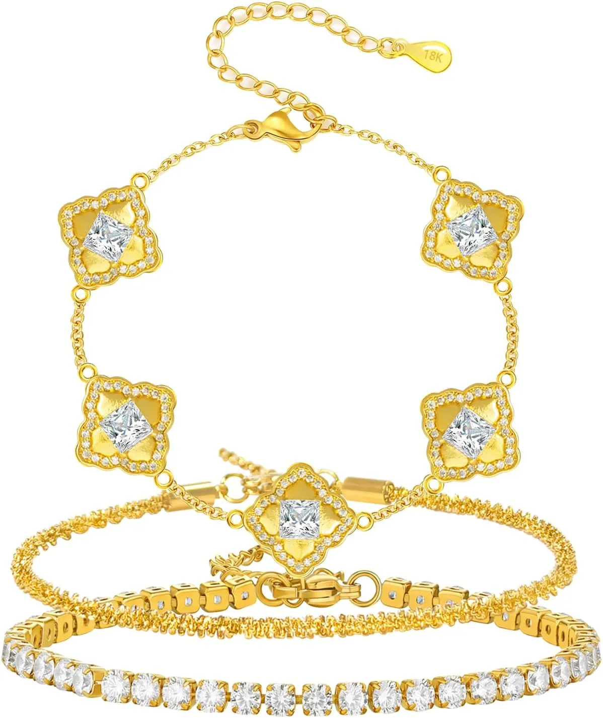 Bracelets for Women Bangle Bracelet Diamond Tennis Link Chain Jewelry