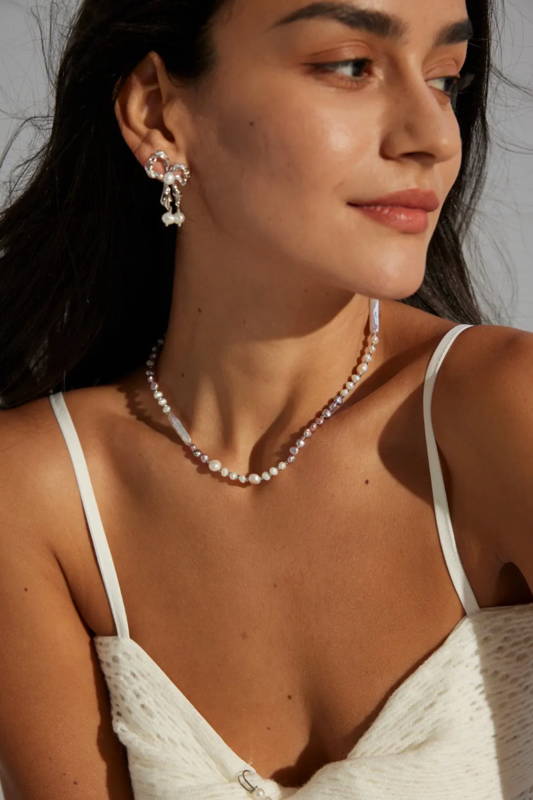 Butterfly Pearl Earrings