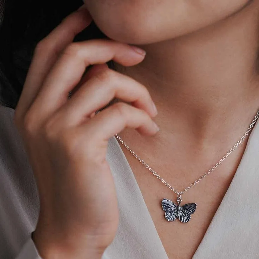Butterfly Pendant Necklace