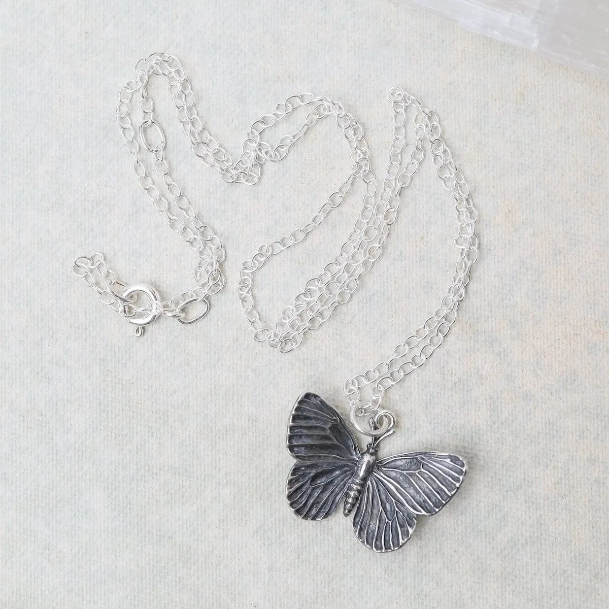 Butterfly Pendant Necklace