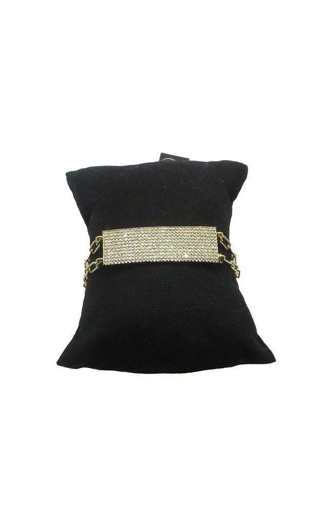 C Z Bar Bracelet