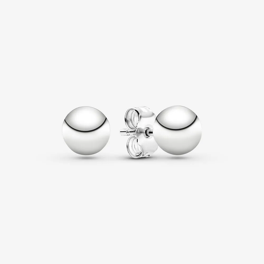 Classic Bead Stud Earrings