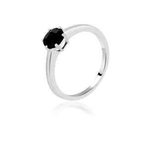 Classic Black Spinel Ring