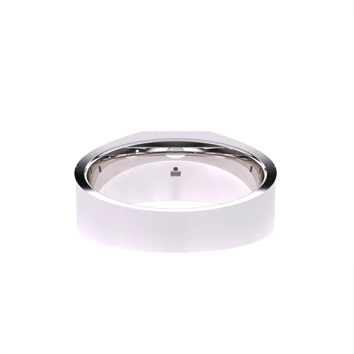 Classic lab-grown Solitaire Engagement Ring