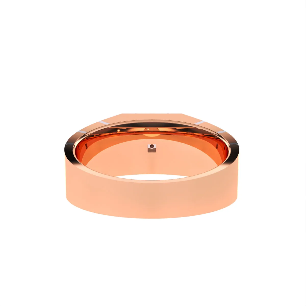Classic lab-grown Solitaire Engagement Ring