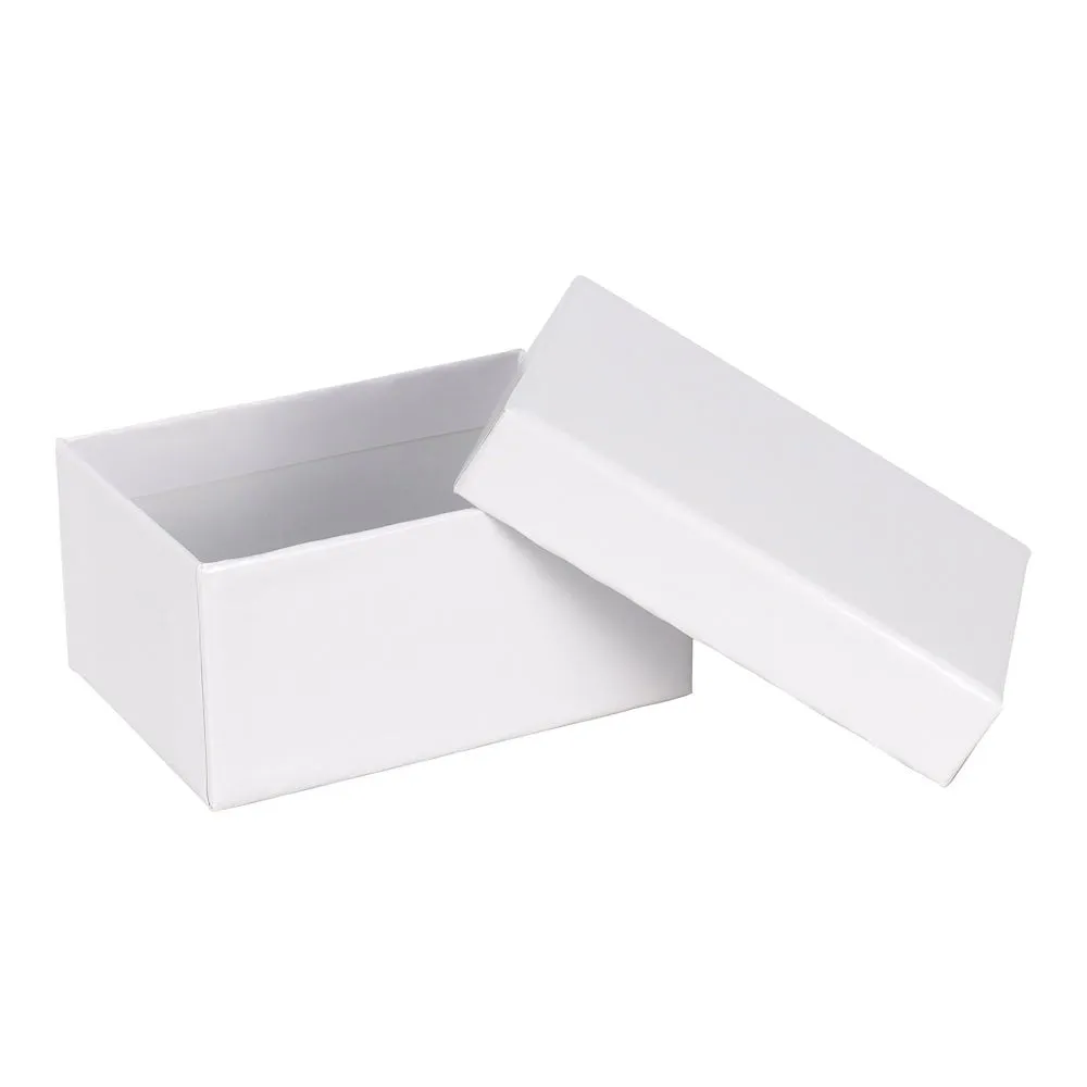 Classic Leatherette Double Ring Box