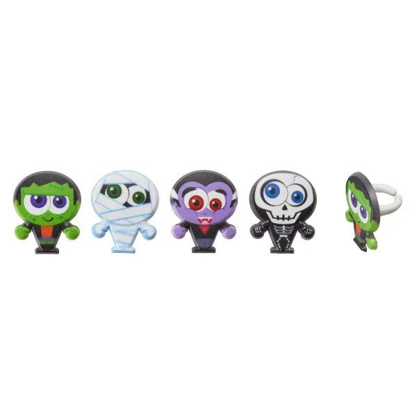 Classic Monster Assortment Cupcake Rings