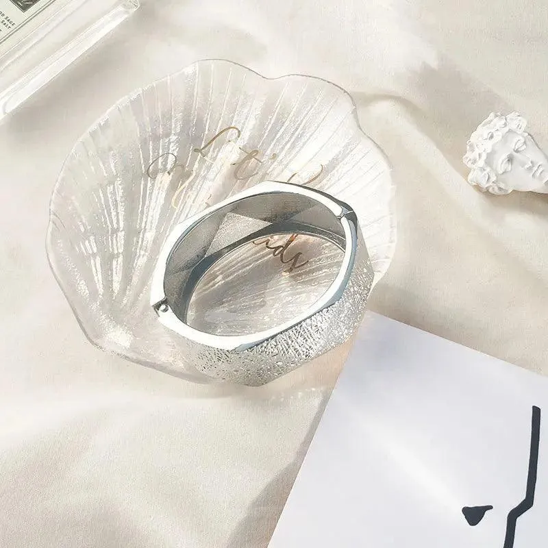 Classic Punk Metal Statement Cuff Bangles Bracelets For Women -  Fashion Jewellery Big Alloy Fashion Bangle