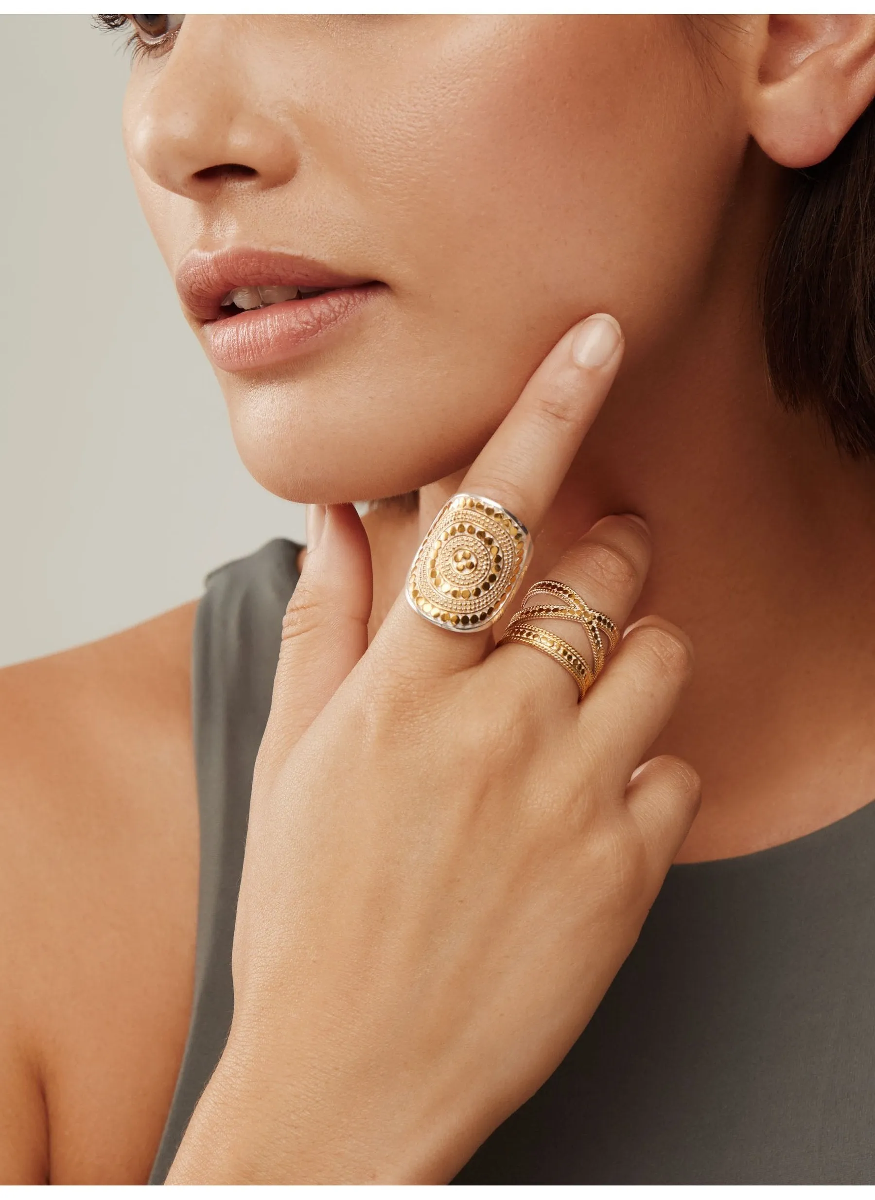 Classic Saddle Ring - Gold