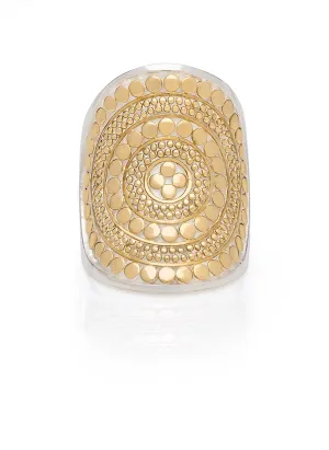 Classic Saddle Ring - Gold
