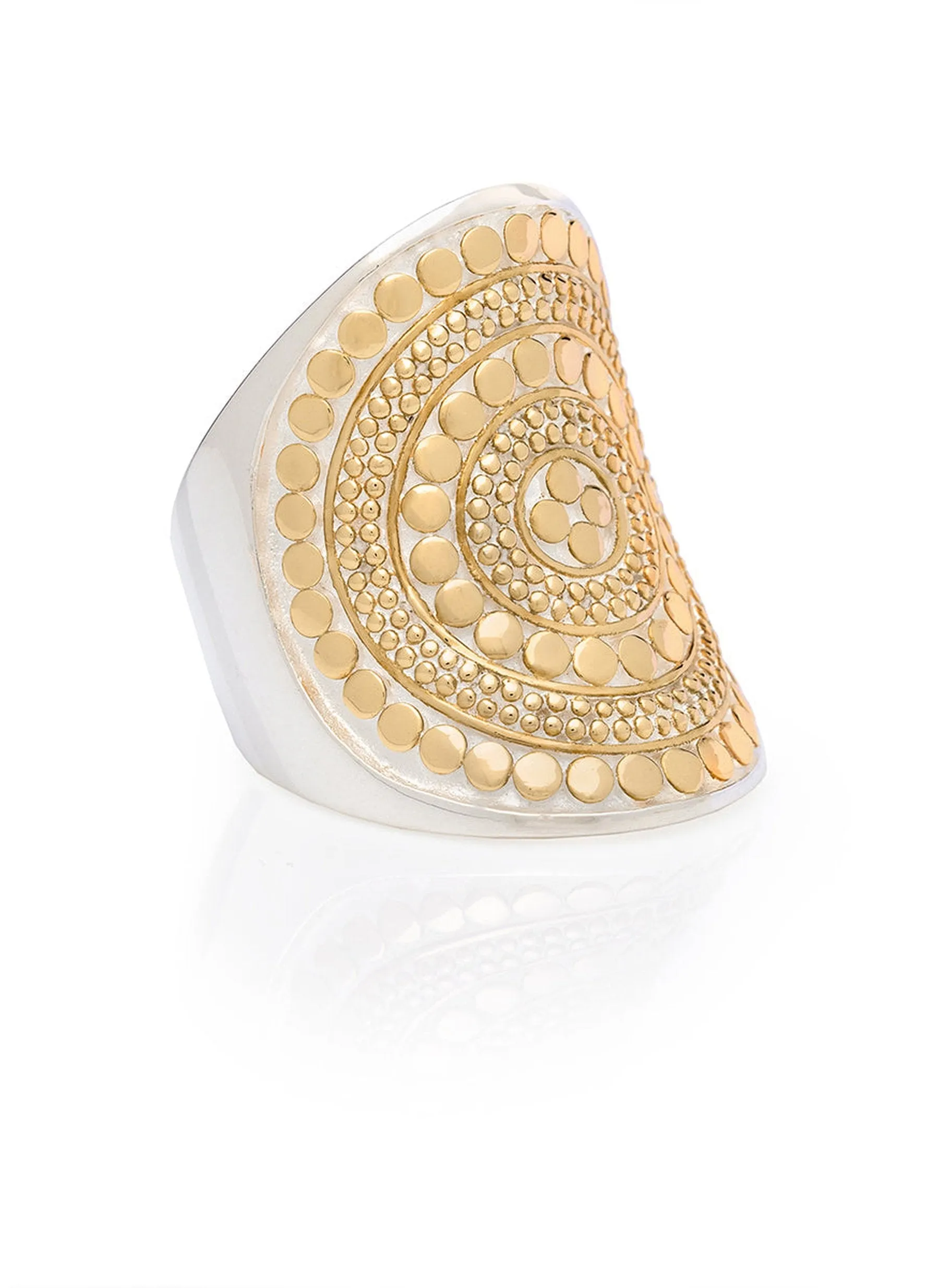 Classic Saddle Ring - Gold