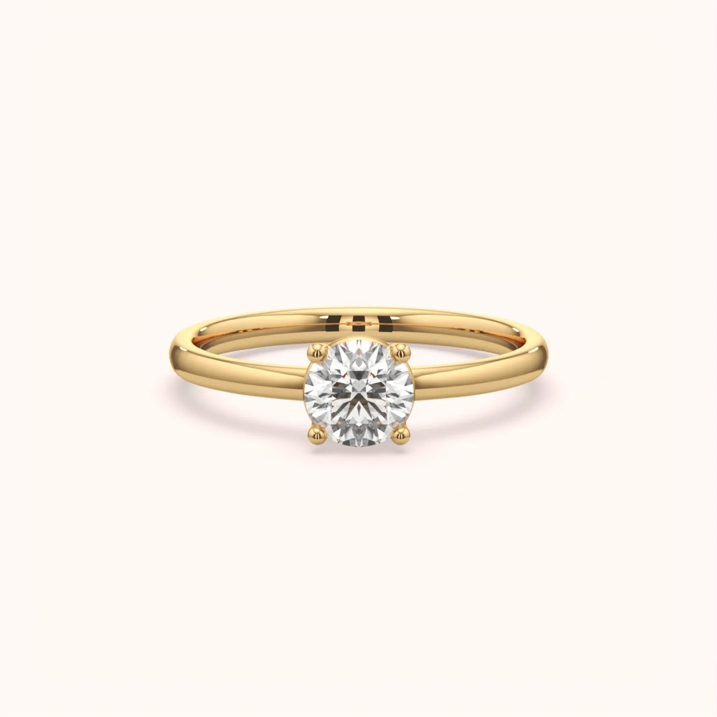 Classic Solitaire Diamond Ring