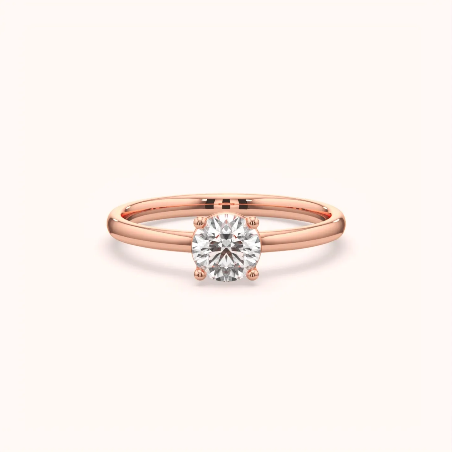 Classic Solitaire Diamond Ring