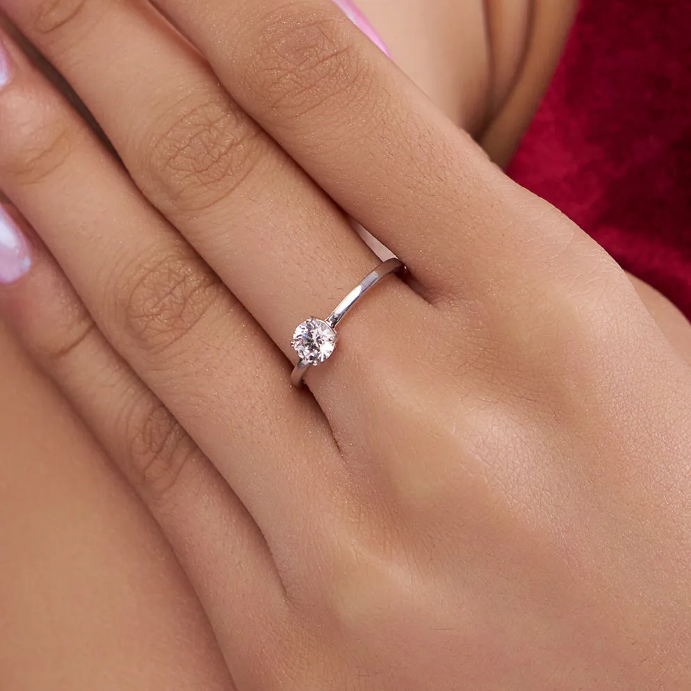 Classic Solitaire Diamond Ring