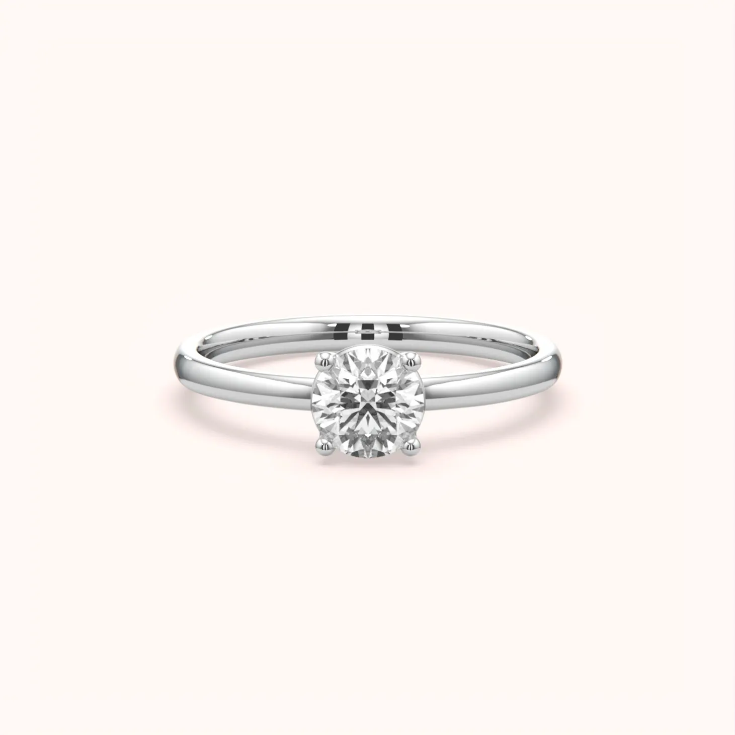 Classic Solitaire Diamond Ring