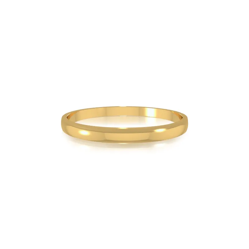 Classic wedding band (2 mm)