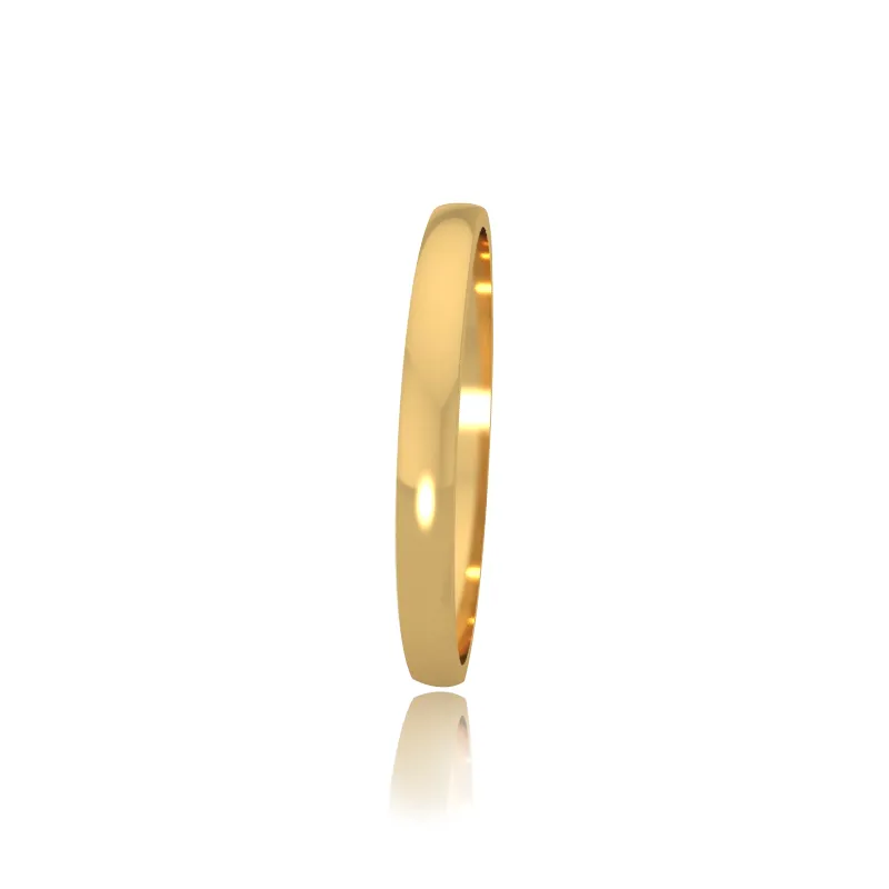 Classic wedding band (2 mm)