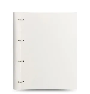 Clipbook Classic Monochrome A4 Organiser