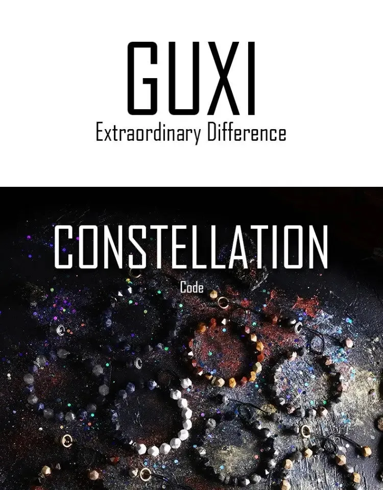 [Constellation] Original Bracelet Men's High Sense Twelve Constellation Couple's Agate Bead Bracelets