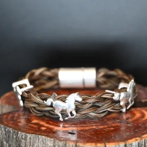 Cowboy Coll. Open Plains Magnetic Clasp Bracelet