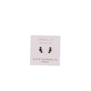 Crescent Gold Earrings
